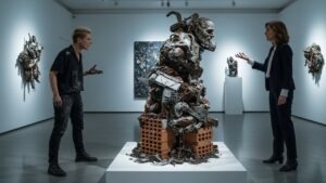 Practical workflows are also changing the conversation. Artists are increasingly using AI to handle repetitive or large-scale tasks, freeing humans to focus on storytelling and interpretation.