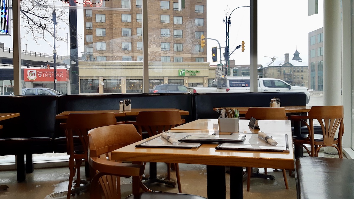 Stella's Cafe in Winnipeg, Manitoba