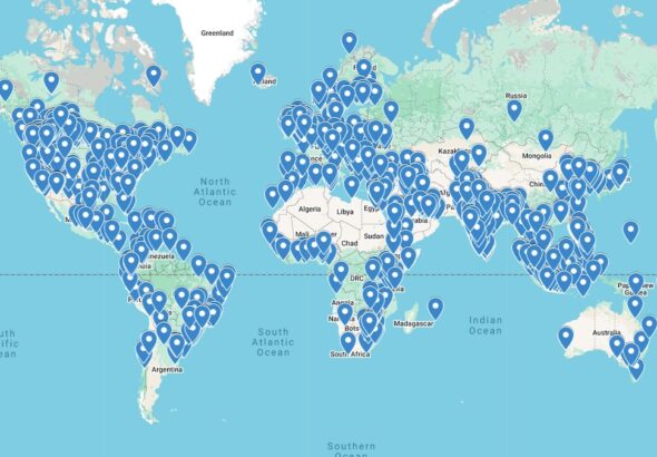 Web Site Visits - Global