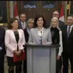 Members of Parliament representing all of Canada's political parties gathered on Parliament Hill today for a news conference launching National Kindness Week.