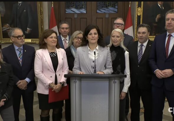 Members of Parliament representing all of Canada's political parties gathered on Parliament Hill today for a news conference launching National Kindness Week.