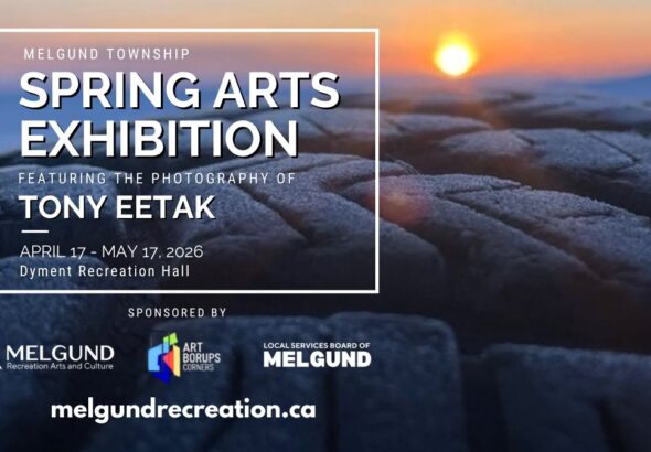 The Melgund Township Spring 2026 Arts Exhibition is proud to showcase Inuk artist Tony Eetak at the Dyment Recreation Hall. A rising talent in the Canadian art scene, Eetak is a Winnipeg-based photographer and musician known for blending multimedia disciplines. His creative projects have earned prestigious backing from the Canada Council for the Arts, Ontario Arts Council, Manitoba Arts Council, and the OpenAI Researcher Access Program.