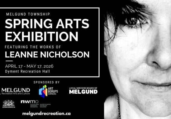 This year’s Spring Arts Exhibition at the Dyment Recreation Hall in Melgund Township, Northwestern Ontario is proud to spotlight the powerful work of local Borups Corners artist Leanne Nicholson. Deeply rooted in the landscapes of northwestern Ontario, Leanne’s striking mixed-media practice—ranging from intricately painted skulls and antlers to evocative wildlife imagery—brings the spirit of the land into the space in a way that is both raw and deeply moving. We are excited to welcome her work into this year’s exhibition and to share her unique voice, shaped by nature, resilience, and lived experience, with the community.