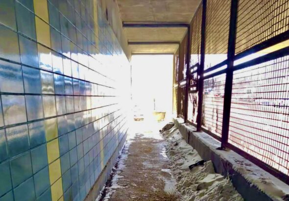 Under a Winnipeg Bridge