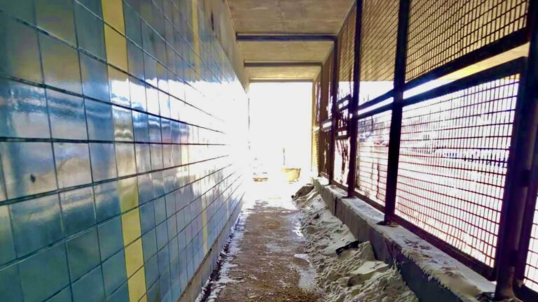 Under a Winnipeg Bridge