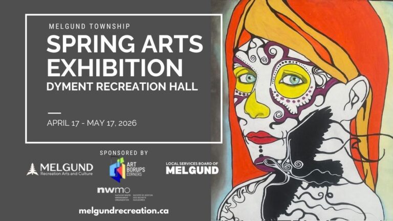 The Spring Arts Exhibition 2026 in Melgund Township, Northwestern Ontario, and Winnipeg, Manitoba is a premier Multi and Inter-Arts showcase featuring Northern Artists, Indigenous arts practitioners, and emerging and established creators. Presented through our Northern Arts Program and led by Arts Incubator Winnipeg, Art Borups Corners, and Melgund Recreation, Arts and Culture, this month-long exhibition highlights visual art, sculpture, photography, digital art, mixed media, and participatory community projects. Visitors can experience innovative artwork, live creative sessions, hands-on workshops, and cultural storytelling that celebrates Indigenous arts, land-based knowledge, northern traditions, and multi-disciplinary artistic practices. By connecting rural and urban northern communities, the Spring Arts Exhibition 2026 fosters cross-regional collaboration, supports local talent, and positions Northwestern Ontario as a vibrant hub for northern arts, creative innovation, and cultural engagement.