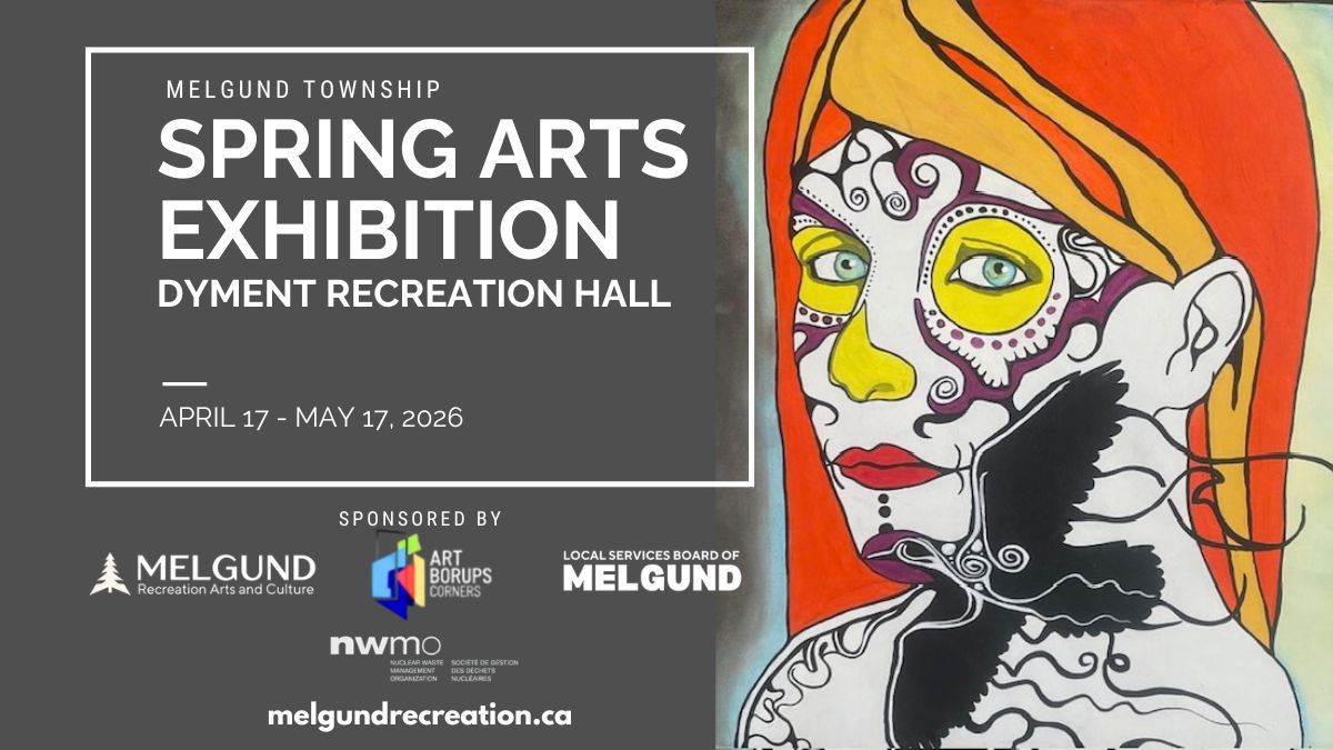 The Spring Arts Exhibition 2026 in Melgund Township, Northwestern Ontario, and Winnipeg, Manitoba is a premier Multi and Inter-Arts showcase featuring Northern Artists, Indigenous arts practitioners, and emerging and established creators. Presented through our Northern Arts Program and led by Arts Incubator Winnipeg, Art Borups Corners, and Melgund Recreation, Arts and Culture, this month-long exhibition highlights visual art, sculpture, photography, digital art, mixed media, and participatory community projects. Visitors can experience innovative artwork, live creative sessions, hands-on workshops, and cultural storytelling that celebrates Indigenous arts, land-based knowledge, northern traditions, and multi-disciplinary artistic practices. By connecting rural and urban northern communities, the Spring Arts Exhibition 2026 fosters cross-regional collaboration, supports local talent, and positions Northwestern Ontario as a vibrant hub for northern arts, creative innovation, and cultural engagement.