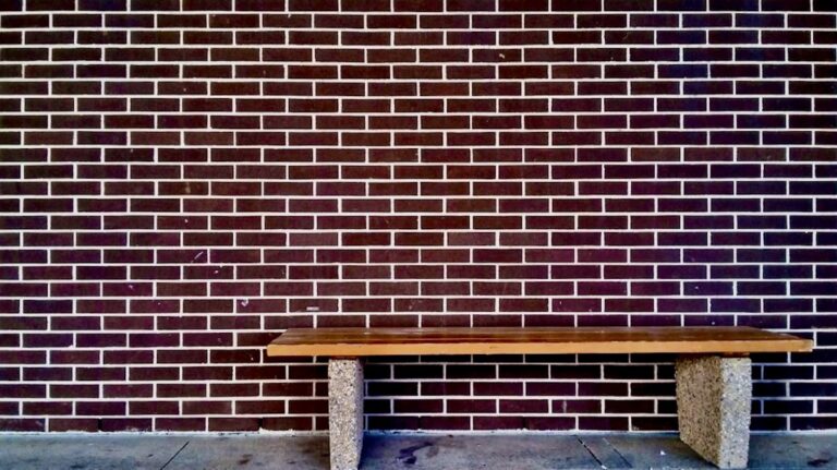 Against a stark brick backdrop, this unassuming Windsor bench serves as an open-air boardroom where artists gather to dissect concepts, share stories, and connect under the open Canadian sky.
