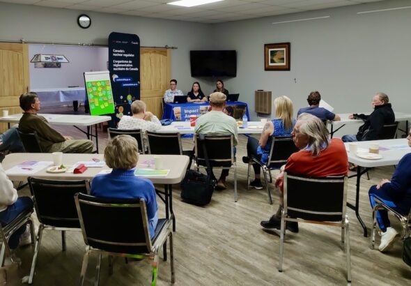 The Impact Assessment Agency of Canada (IAAC) and Canadian Nuclear Safety Commission (CNSC) held public consultations in Melgund Township on the proposed Deep Geological Repository (DGR) for Canada's Used Nuclear Fuel Project near Revell Lake in Northwestern Ontario as part of the federal impact assessment process.