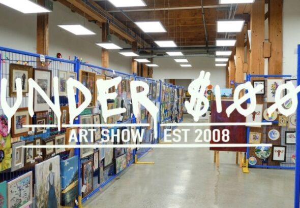 The Under $100 Art Show is coming to Winnipeg August 13–16 with 100 artists, 20,000 sq ft of art, and everything under $100.