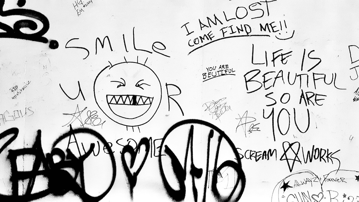 Tony Eetak captured these shots of graffiti under a bridge in the North End.