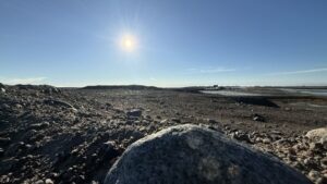 The Arctic summer sun completely changes the coast once the winter ice breaks.