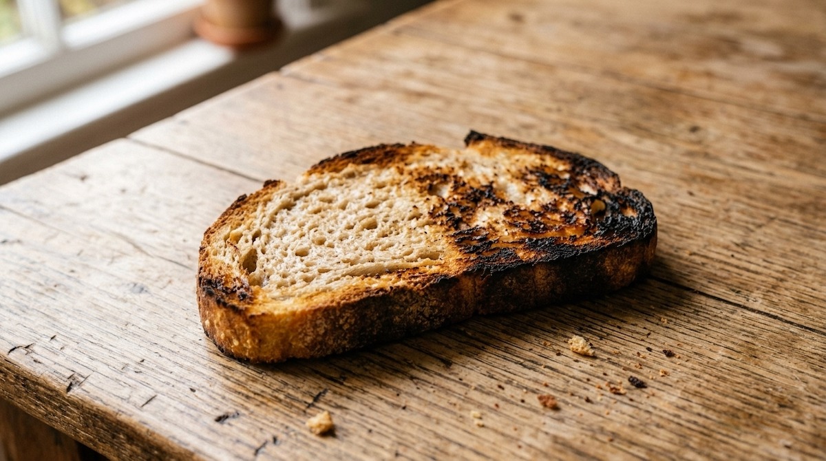Here's why toast is perfect: it knows things are going to get messy. Jam drips. Butter melts. Peanut butter sticks to the roof of your mouth. Toast doesn't judge. It just holds it all together long enough for you to take a bite. Our infrastructure is built on that same principle. Research in the arts is inherently sloppy—half-formed ideas, process artifacts, things that don't fit in boxes. The system isn't there to clean it up. It's there to catch it before it hits the floor.