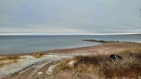 The lake is still open, but soon enough we'll be travelling across the ice. Winter is just around the corner!