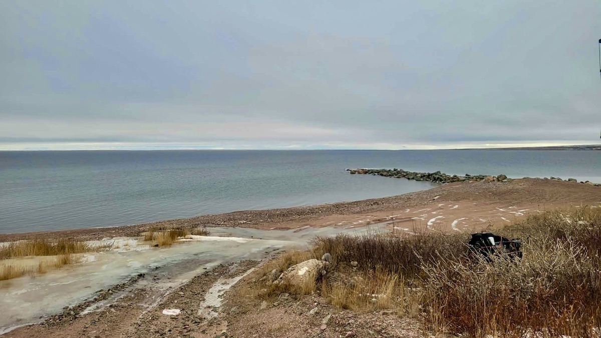 The lake is still open, but soon enough we'll be travelling across the ice. Winter is just around the corner!