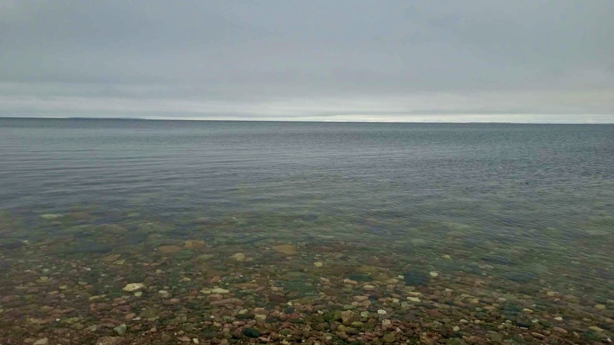Out enjoying the Baker Lake coastline before winter sets in. The water won't be open for much longer!