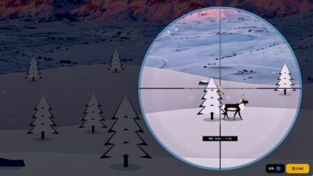 This week we continued our fall and winter exploration of code and game design with a simple hunting game called "Caribou Hunt." You can play it online now!