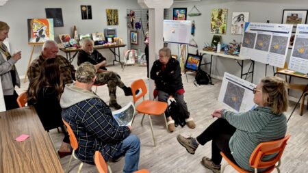 With groups working in different spaces throughout the hall, the workshops brought a lot of activity into the building. It was a good reminder of what a community space can make possible when people gather with something important to discuss.