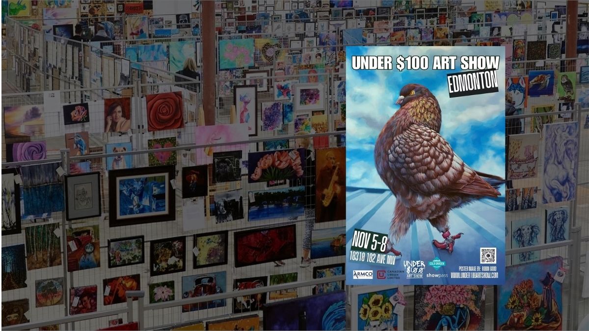 Don't miss Edmonton’s Under $100 Art Show, November 5–8, 2026! Shop original artwork, meet talented artists, enjoy live music and find one-of-a-kind pieces for your home or as gifts—all for under $100. Four days of creativity, affordable art and unexpected finds await!